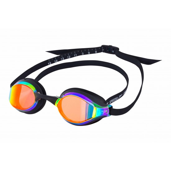 OCULOS SPEEDO ICON CORE - PRETO/MULTICOLOR ESPELHADO